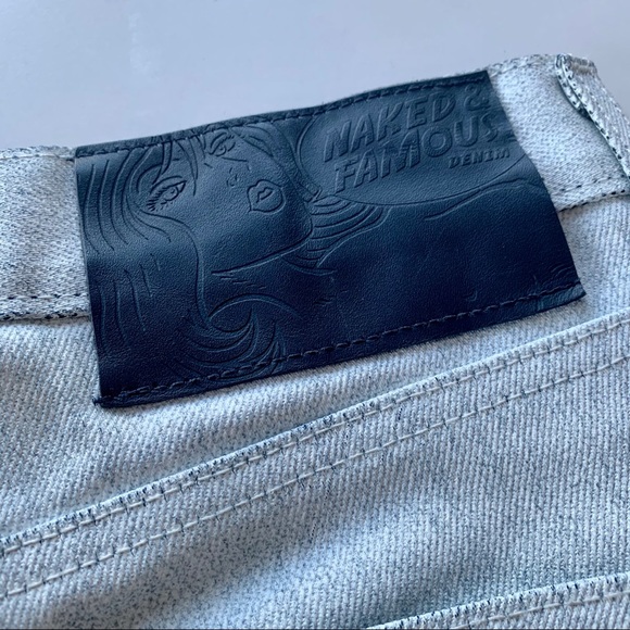 naked and famous reversefade skinnyguy jeans s31 - Picture 8 of 11